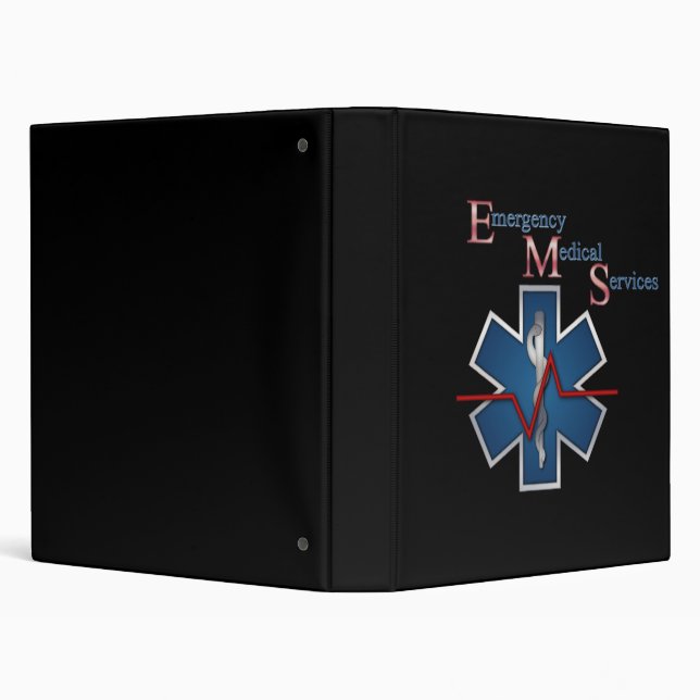 EMT Life Line 3 Ring Binder (Background)