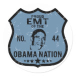 EMT Obama Nation Classic Round Sticker
