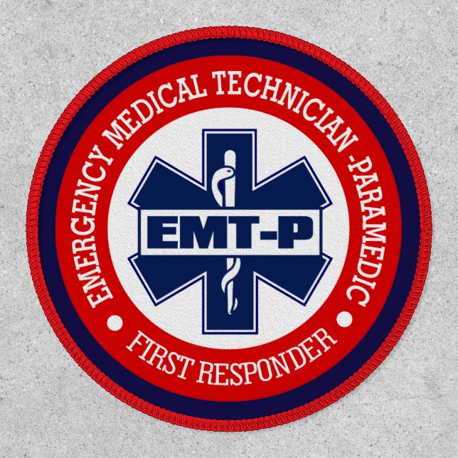 EMT-P (Emergency Medical Tech. -Paramedic)  Patch (Front)