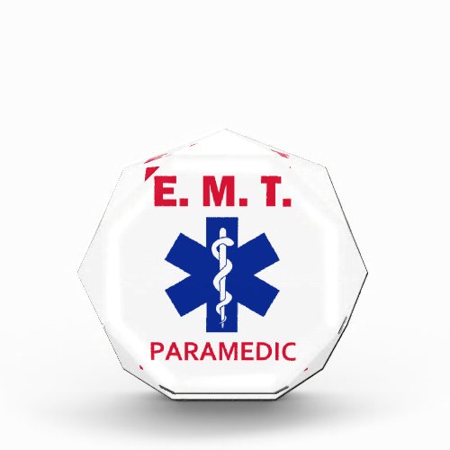 EMT Paramedic Acrylic Award