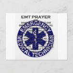 EMT Prayer Postcard