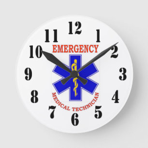 EMT ROUND CLOCK