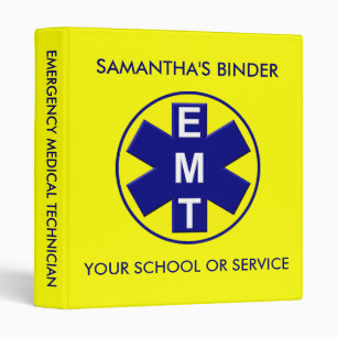 EMT School or Service Binder 1