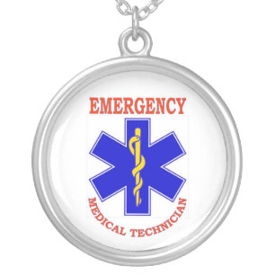 EMT SILVER PLATED NECKLACE