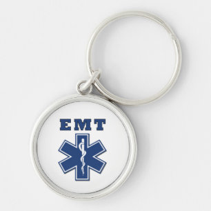 EMT Star of Life Keychain