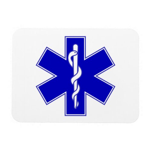 EMT Star of Life Magnet