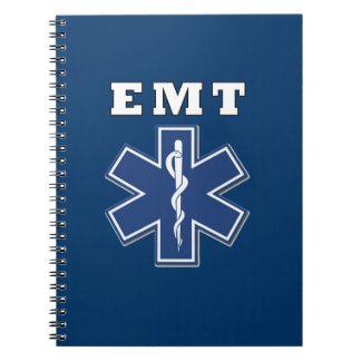 EMT Star of Life Notebook