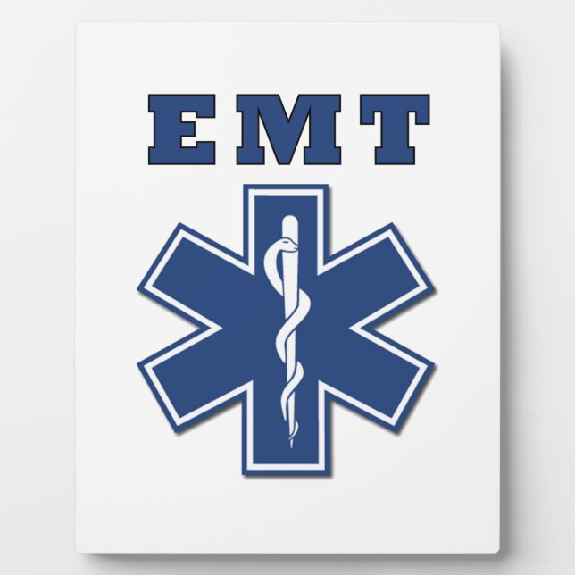 EMT Star of Life Plaque (Front)