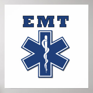 EMT Star of Life Poster