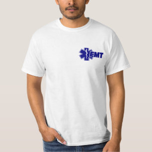 Emt Star of Life Shirt,  Firefighter Gift T-Shirt