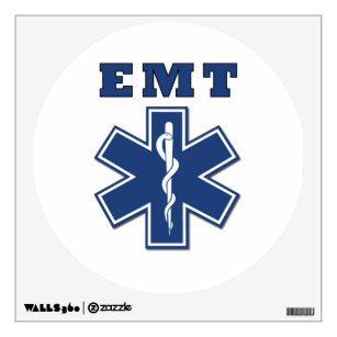 EMT Star of Life Wall Decal