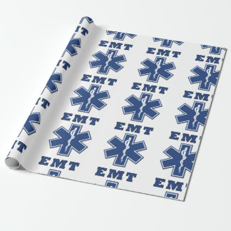 EMT Star of Life Wrapping Paper