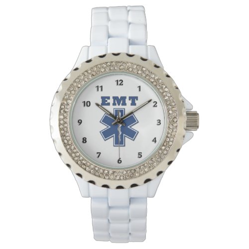 EMT Star Of Life Wrist Watch