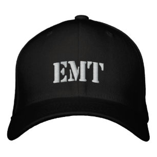EMT STYLE EMBROIDERED BASEBALL HAT