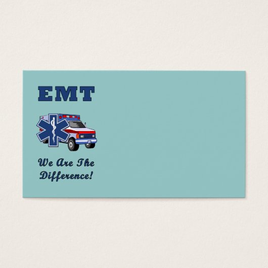 EMT We Are The Difference (Front)