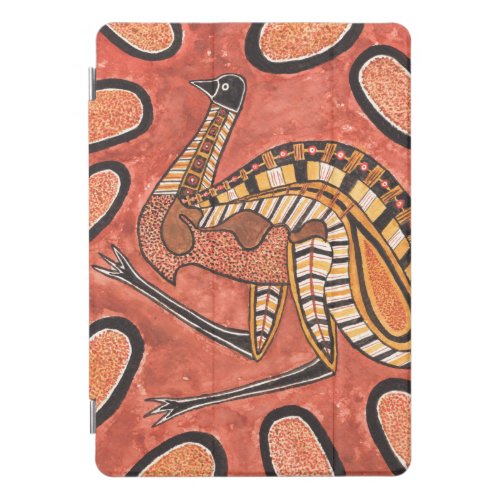 Emu _ Aboriginal Inspired Art Painting iPad Pro Cover