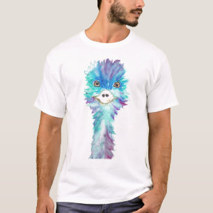 Emu Birds Funny Humor Ostrich Emo Animal T-Shirt