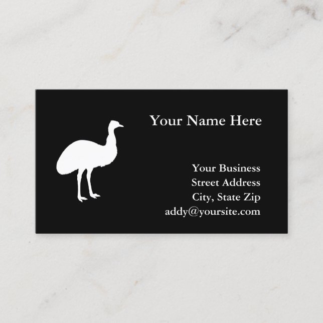 Emu Business Card (Front)