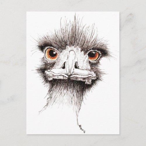 Emu by Inkspot Postcard