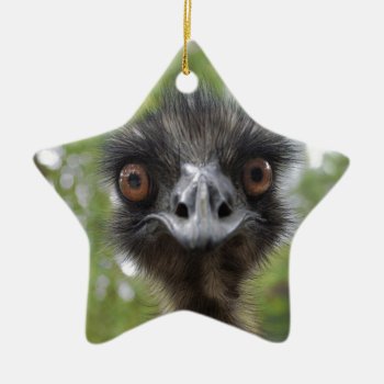 Emu Ceramic Ornament by The_Everything_Store at Zazzle