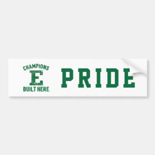 EMU - Champions Built Here Bumper Sticker