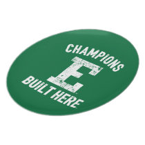 EMU - Champions Built Here Dinner Plate