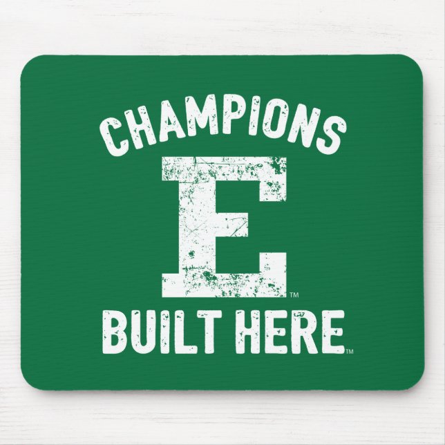 EMU - Champions Built Here Mouse Pad (Front)
