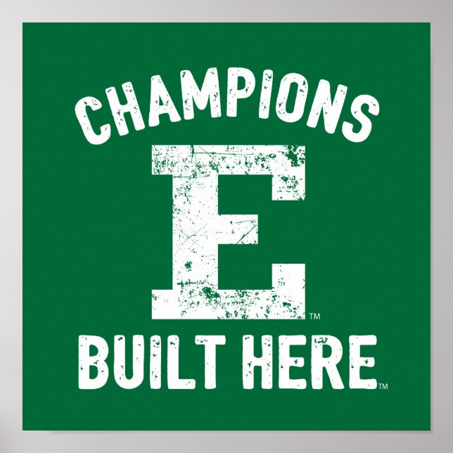 EMU - Champions Built Here Poster (Front)