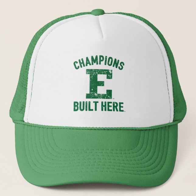 EMU - Champions Built Here Trucker Hat (Front)