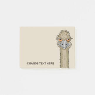 Emu Custom Text Small Post-it Notes