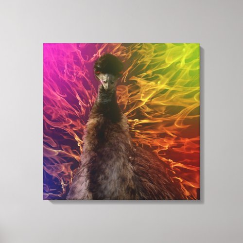 Emu Dance With The Devil Canvas Print