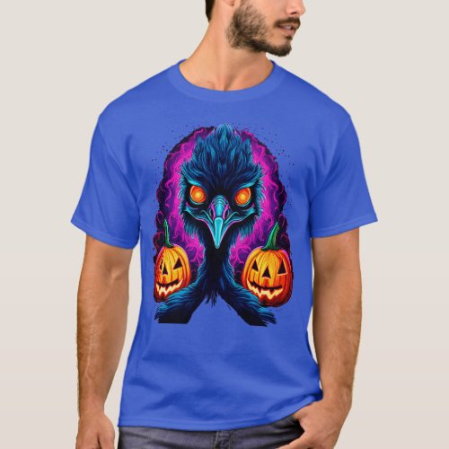 Emu Halloween T_Shirt