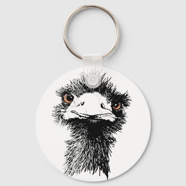Emu Keychain (Front)