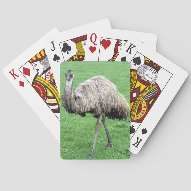 emu poker cards (Back)
