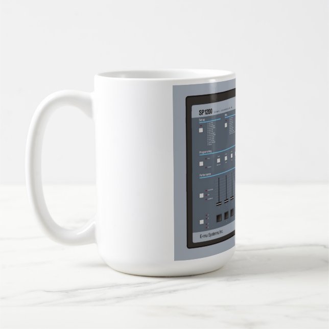 EMU SP-1200 Sampler Coffee Mug (Left)