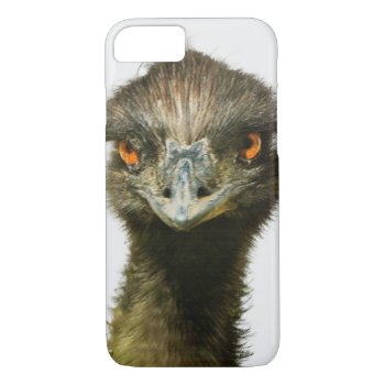 Emu Stare Iphone 8/7 Case by PattiJAdkins at Zazzle