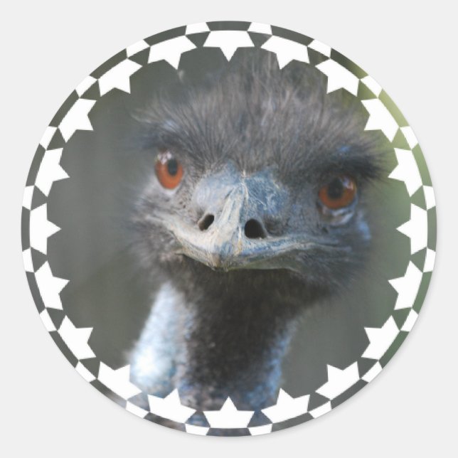 Emu Sticker (Front)