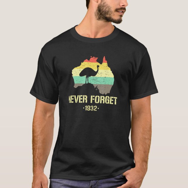Emu War 1932 Australia History T-Shirt (Front)