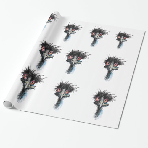 Emu Wrapping Paper