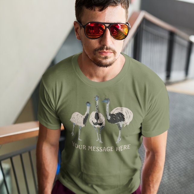 Emus Bird Lovers Personalized T-Shirt (Creator Uploaded)
