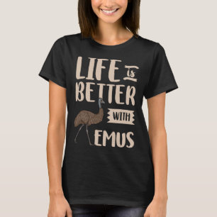 Emus Costume Australia Ostrich Bird T-Shirt