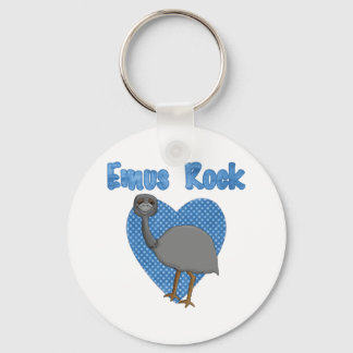 Emus Rock Keychain
