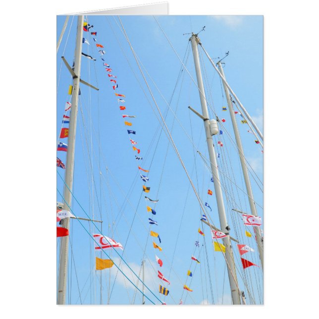 EMYR Signal Flag Bunting Cards (Front)