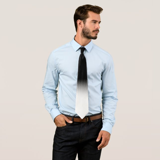 en blanco y negro con lunares neck tie (In Situ)