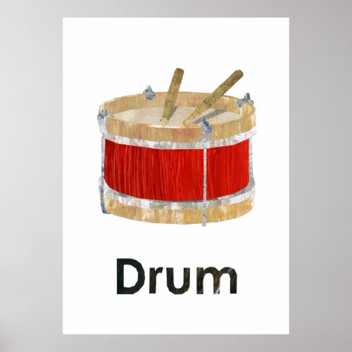 En _ drum poster