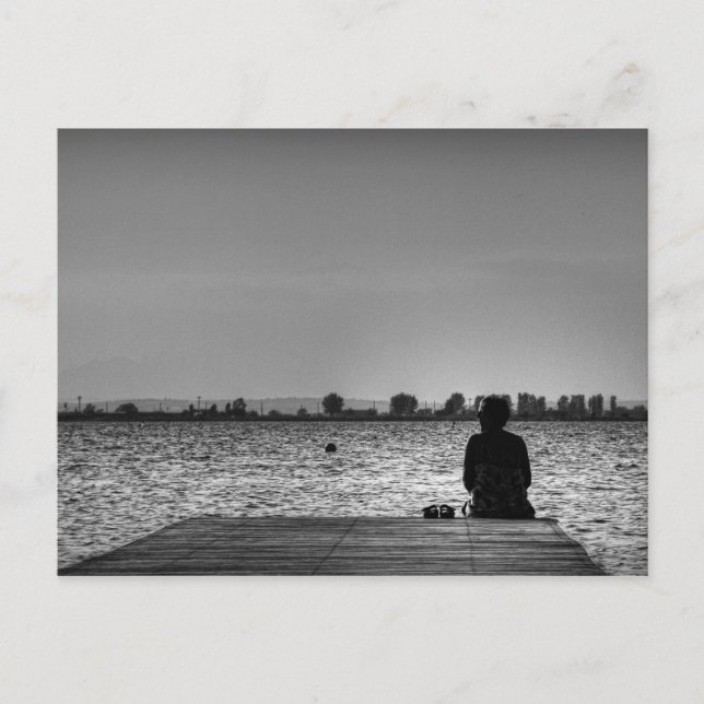 En el muelle postcard (Front)