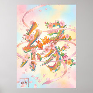 En: Elegant Calligraphy "Bond" 260010002 Poster