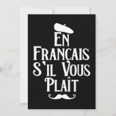 En Francais S'il Vous Plait - French Language (Front)