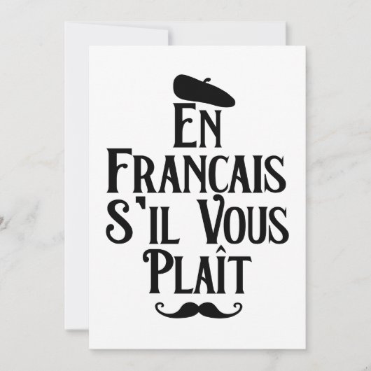 En Francais S'il Vous Plait - French Teacher (Front)