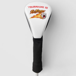 En Fuego Golf Ball – Funny Flaming Golf Ball with Head Cover
